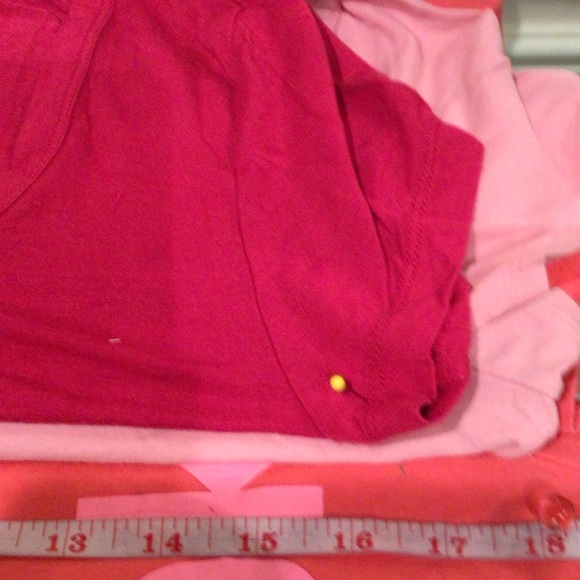 🎉Host Pick🎉🛍2 for $30🛍Pink Parasuco round neck short sleeve slip on top - Picture 4 of 4